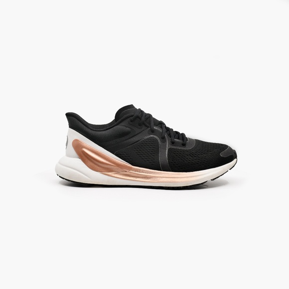 LULULEMON Blissfeel Run Sneakers Rose Gold Trim - Picture 1 of 14